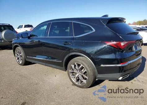 2022 Acura Mdx Technology z USA, uszkodzony, nr VIN 5J8YE1H44NL037111